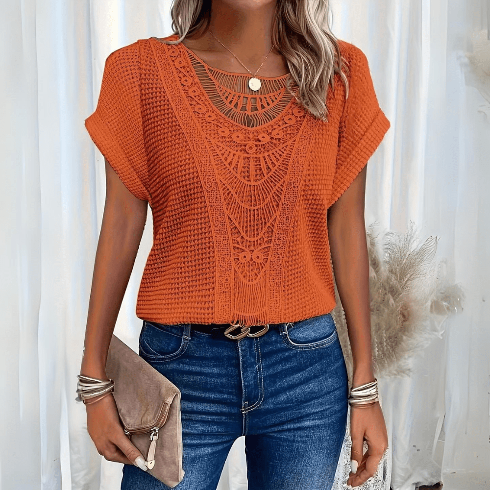 Juliette™ | Elegant bluse i Ibiza-stil 5