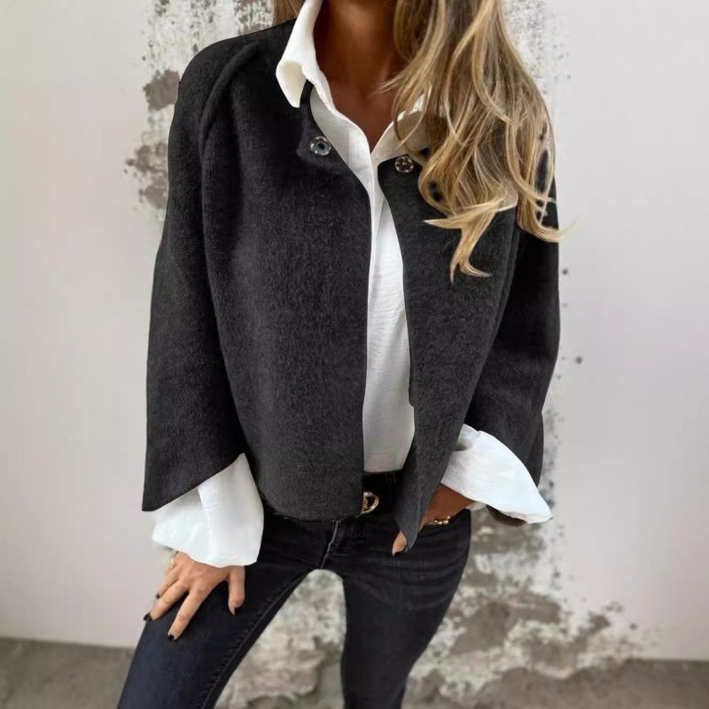 Laila™ | Kort jakke med elegant utslåtte ermer 3