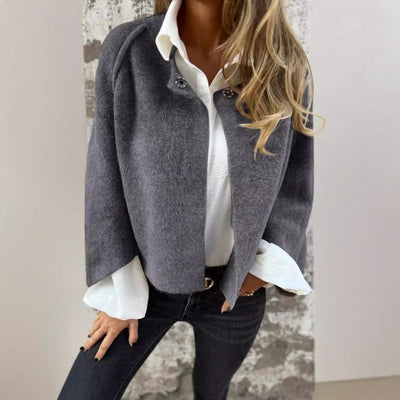 Laila™ | Kort jakke med elegant utslåtte ermer 4
