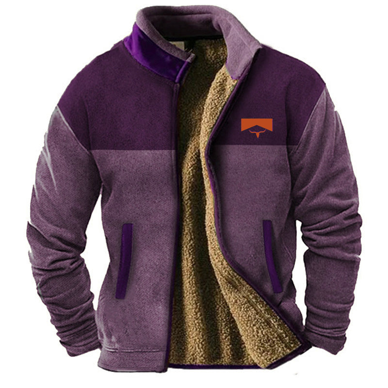 Matteo – Casual herre-fleecejakke 1