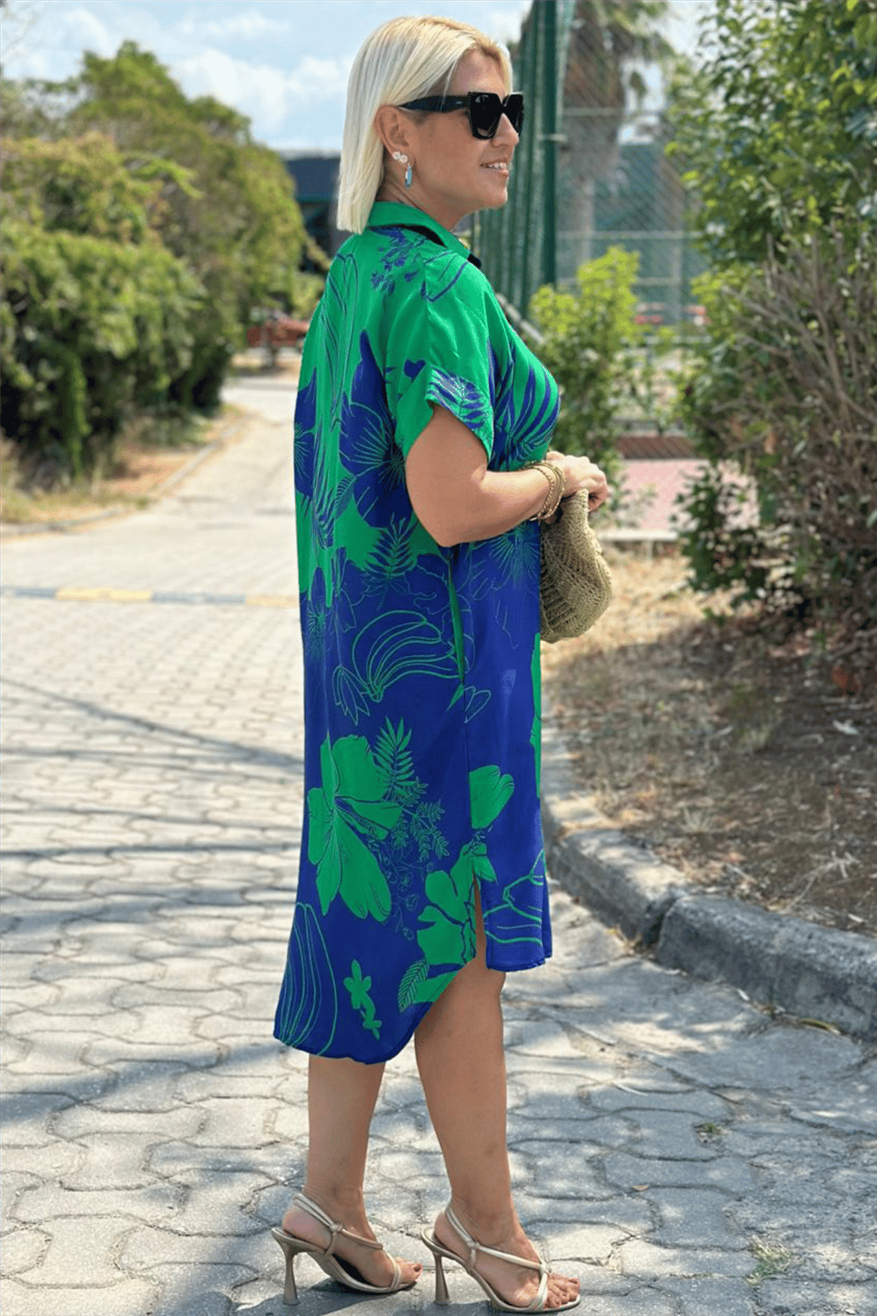 Naomi – Kjole med blomsterprint 3