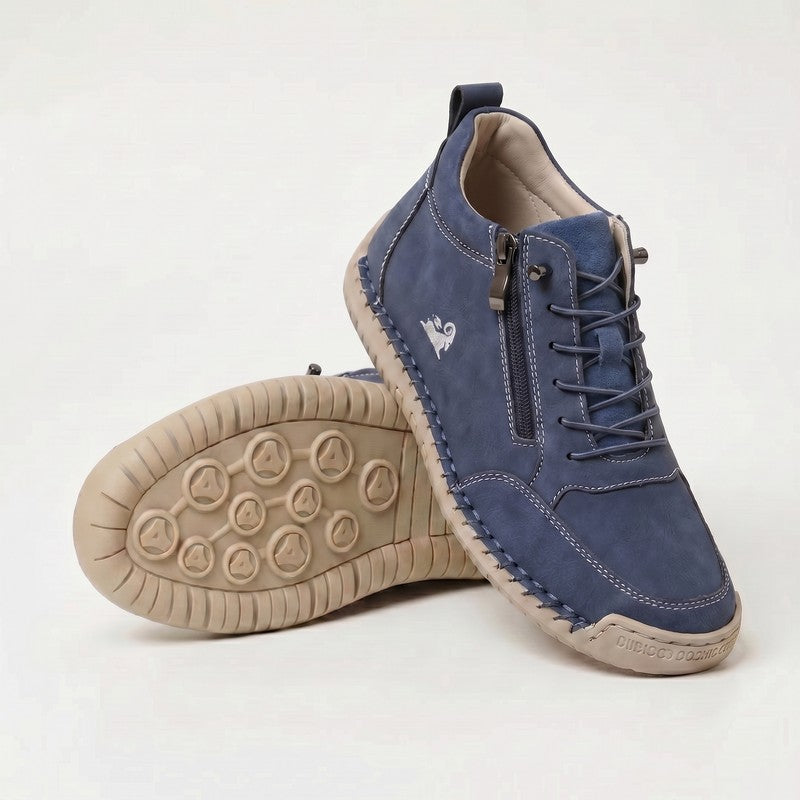 Dames Sneakers - Rund Tå med Ekstra Plads