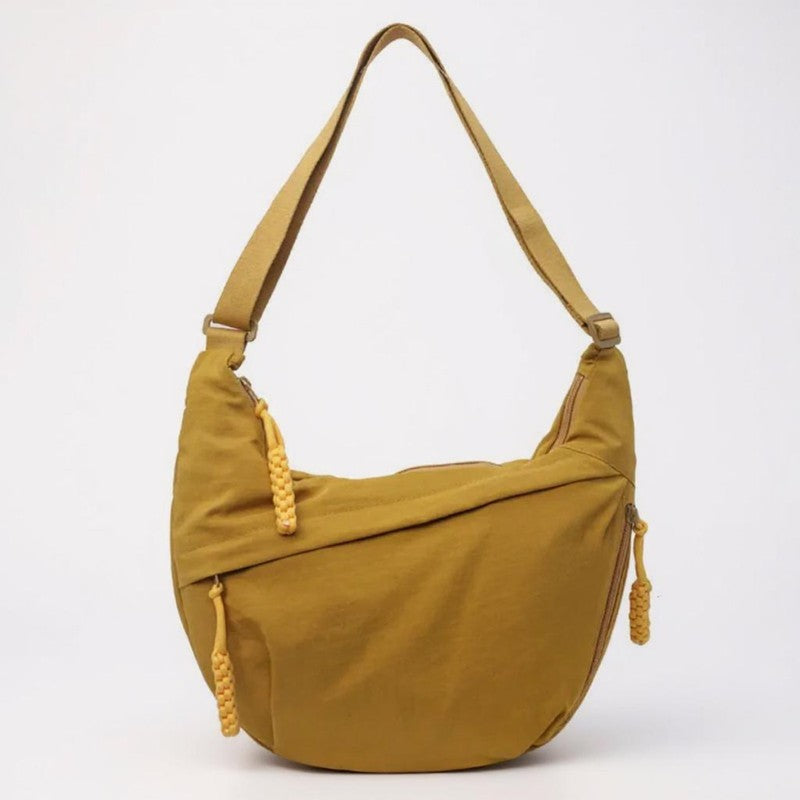 Dame Skuldertaske - Halvmåneformet Crossbody
