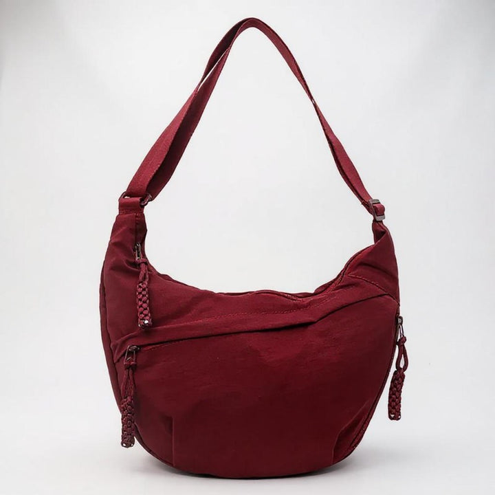 Dame Skuldertaske - Halvmåneformet Crossbody