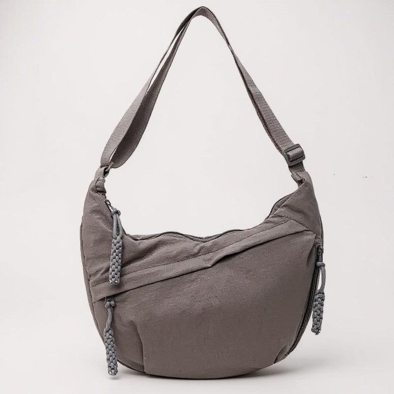 Dame Skuldertaske - Halvmåneformet Crossbody