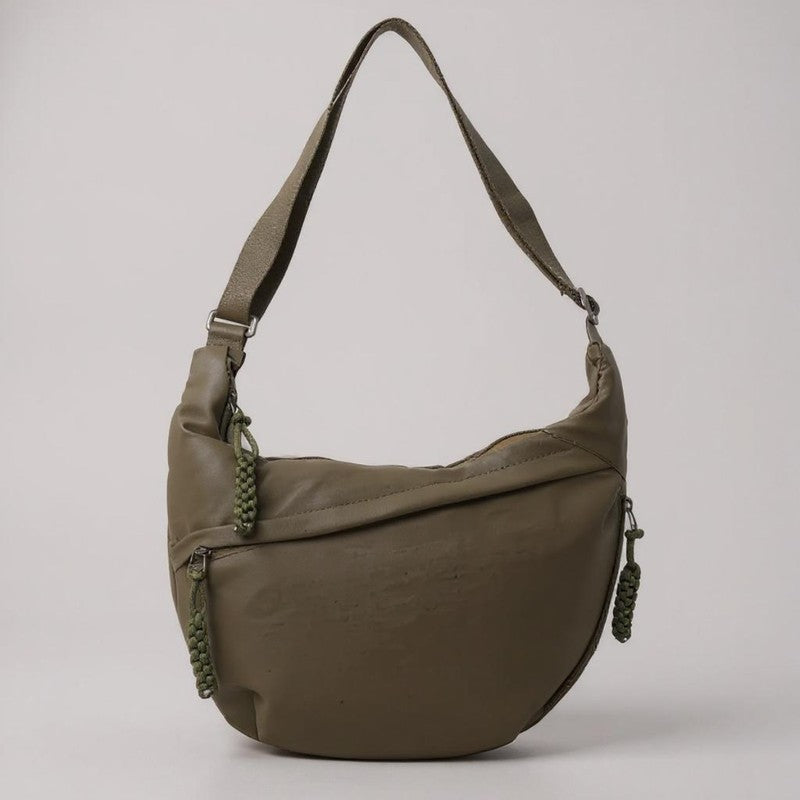 Dame Skuldertaske - Halvmåneformet Crossbody