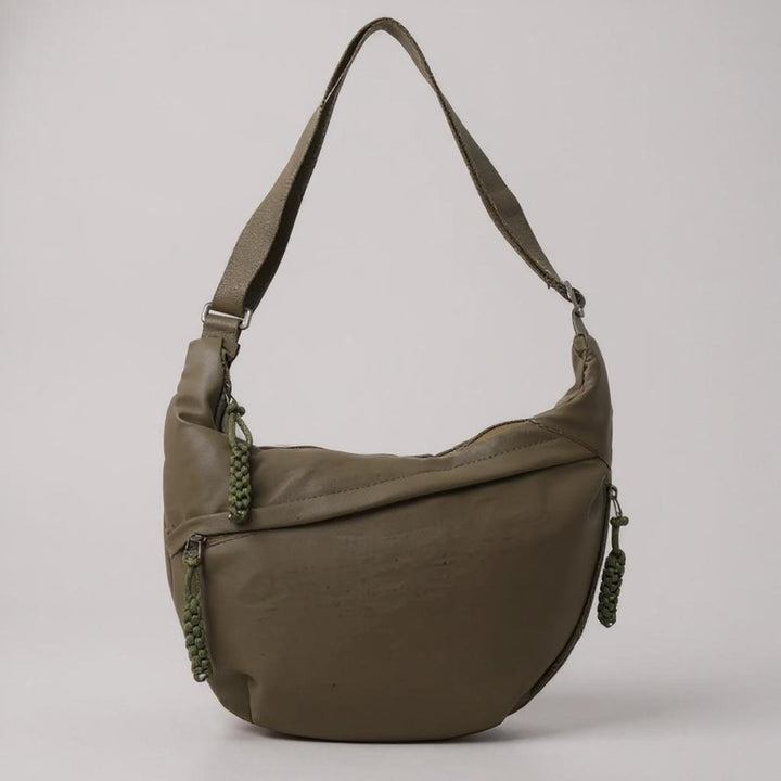 Dame Skuldertaske - Halvmåneformet Crossbody