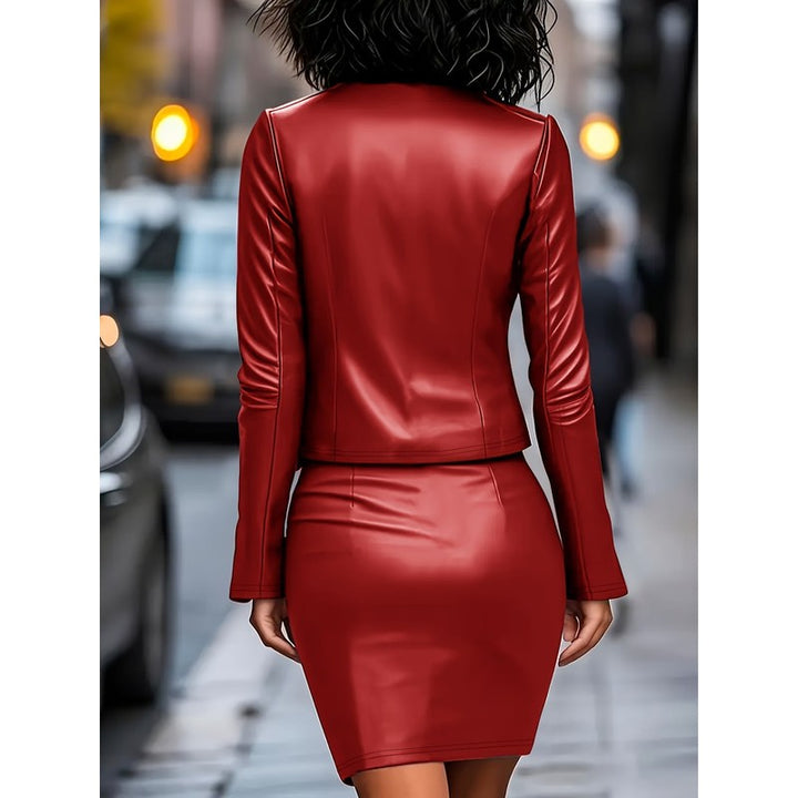Dames Toppar - Jakke og kjole i bodycon