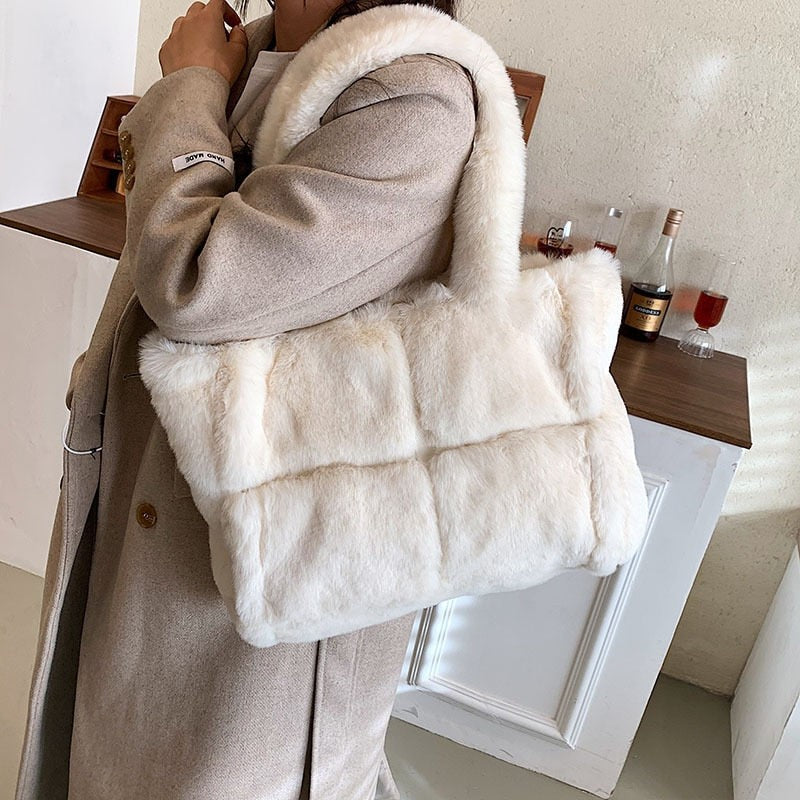 Dametaske med Quiltet Mønster
