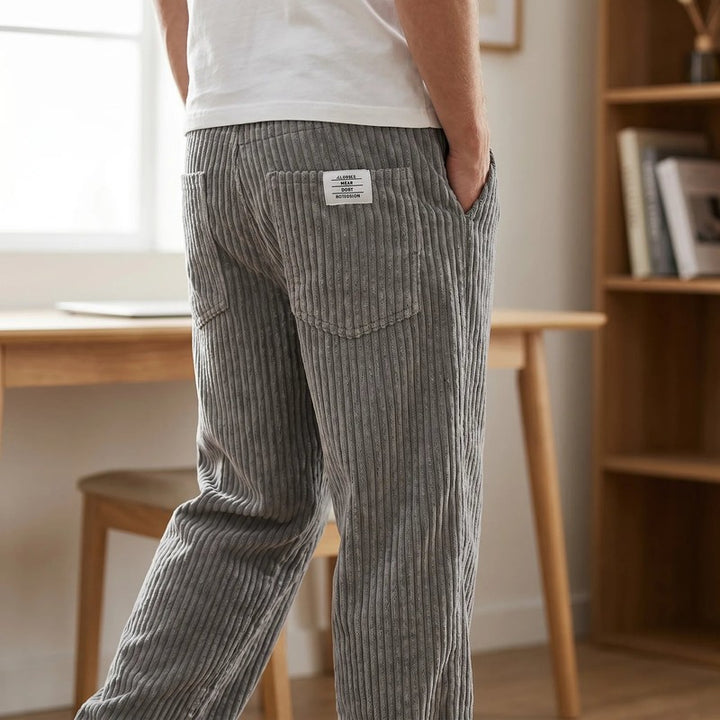 Herre Bukser med Elastisk Linning - Relaxed Fit