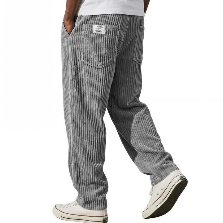 Herre Bukser med Elastisk Linning - Relaxed Fit