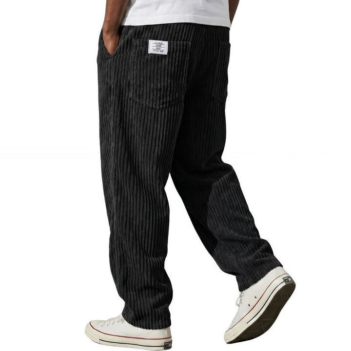 Herre Bukser med Elastisk Linning - Relaxed Fit