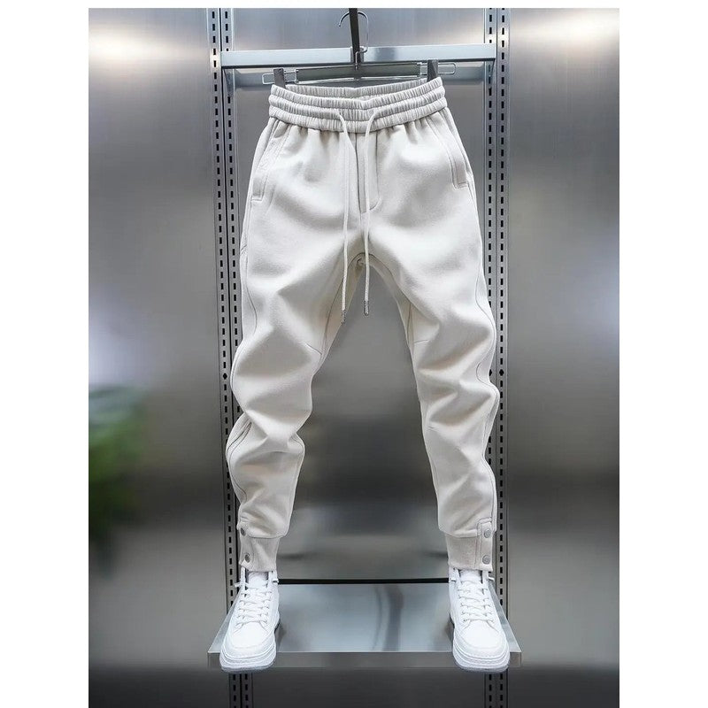 Joggingbukser med Elastisk Linning - Slim Fit