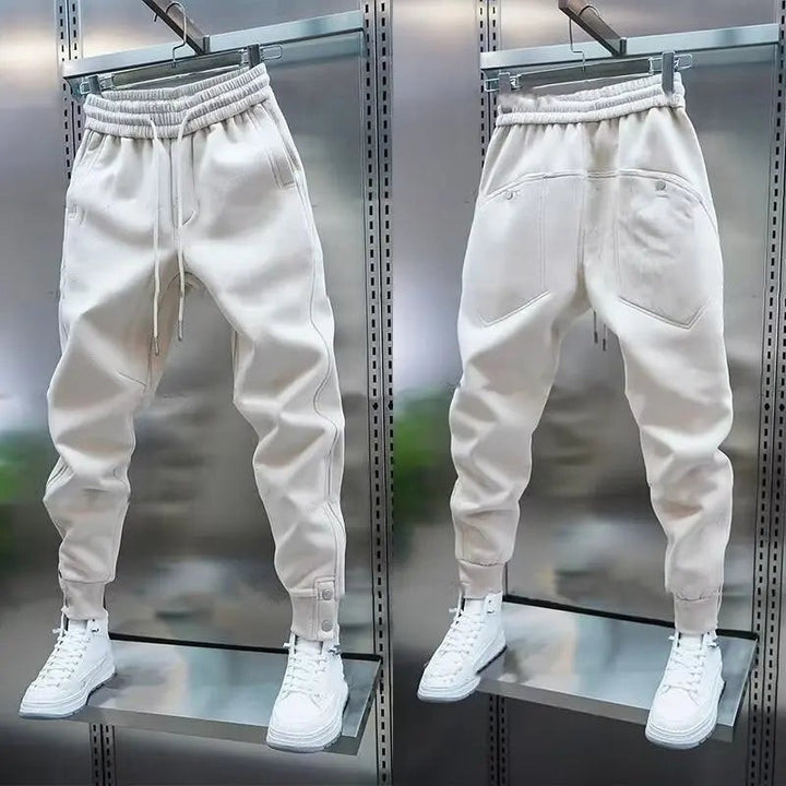 Joggingbukser med Elastisk Linning - Slim Fit