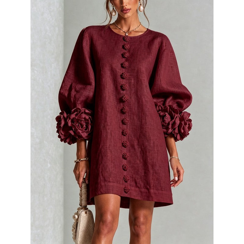 Dame Mini Kjole - A-line Silhuet