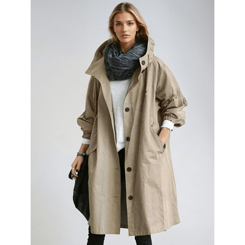 Kvinders Oversized Trenchcoat