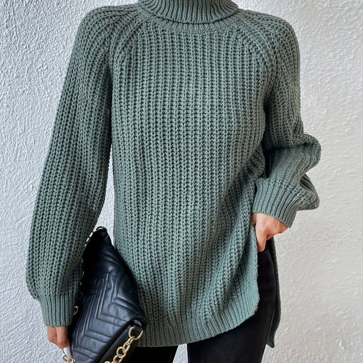 Kvinders turtleneck sweater - Relaxed fit