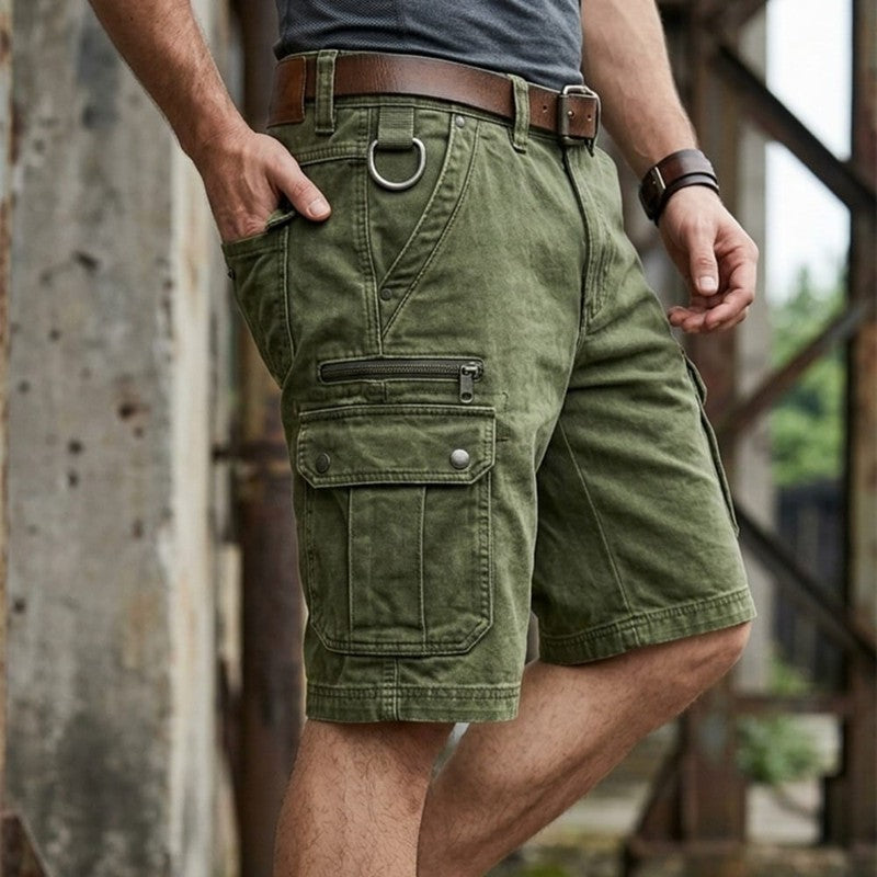 Mænds Cargo Shorts - Flere lommer