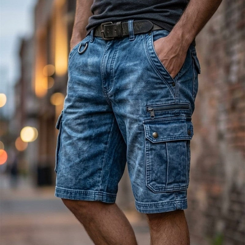 Mænds Cargo Shorts - Flere lommer