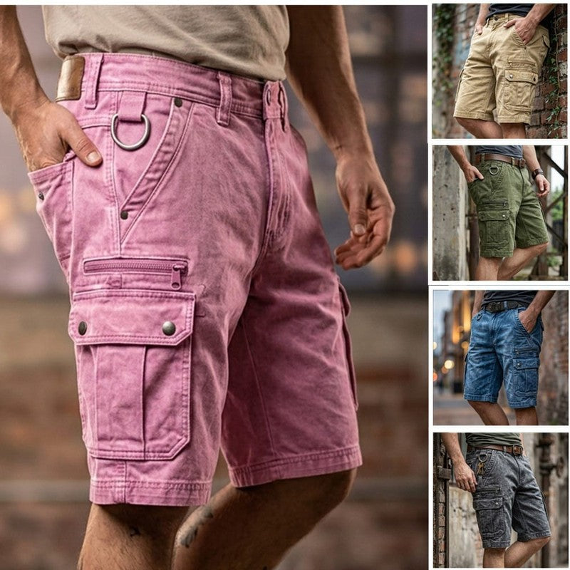 Mænds Cargo Shorts - Flere lommer